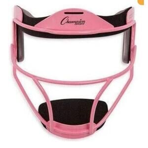 Champion Sports Softball Pink Adult Face Guard  Mask